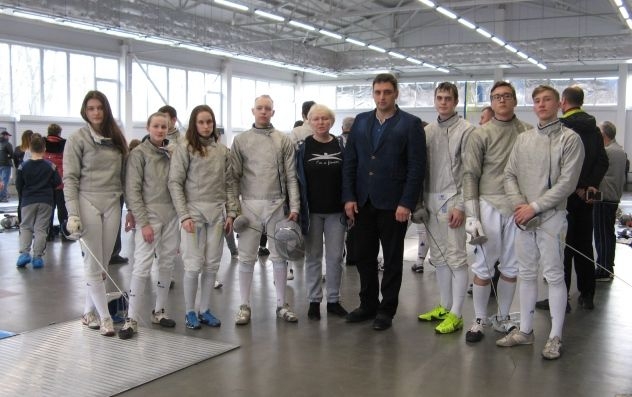 Черкащани взяли участь у чемпіонаті України з фехтування на шаблях