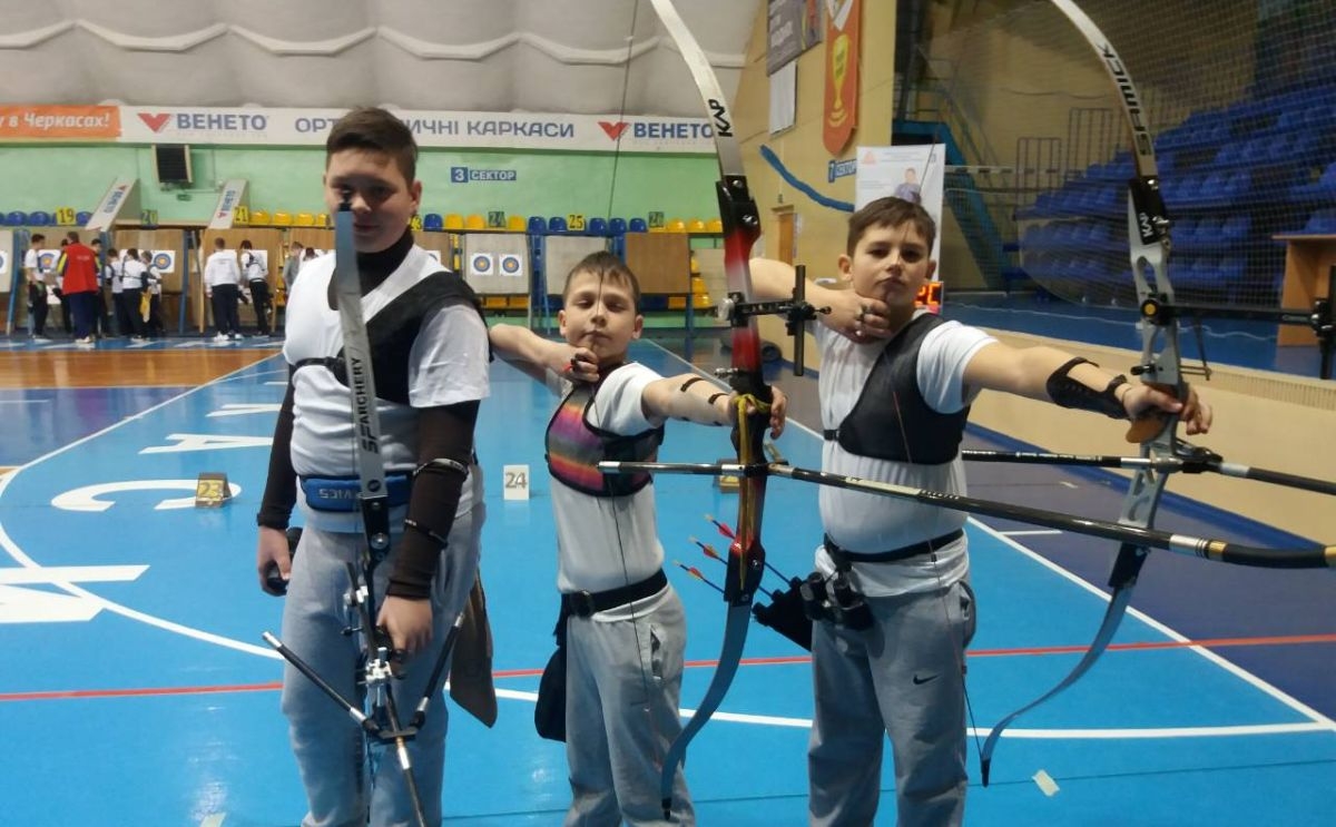 Черкаські лучники гідно виступили на чемпіонаті України