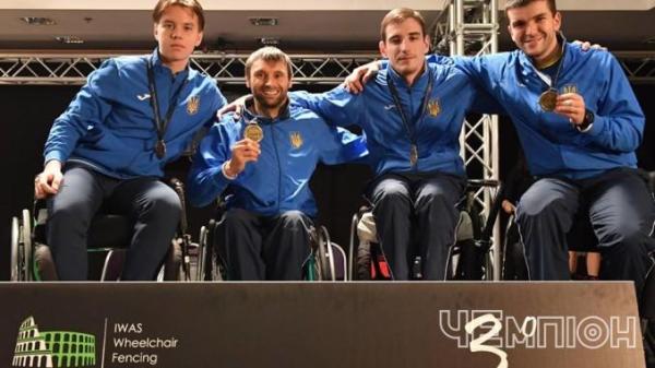 Черкащани здобув «бронзу» Кубка світу з фехтування на візках