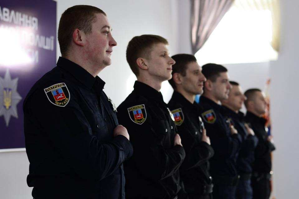 На Черкащині з’явилося 6 нових патрульних