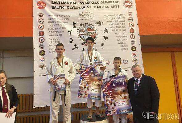 Черкаський спортсмен здобув перемогу на Балтійській олімпіаді бойових мистецтв
