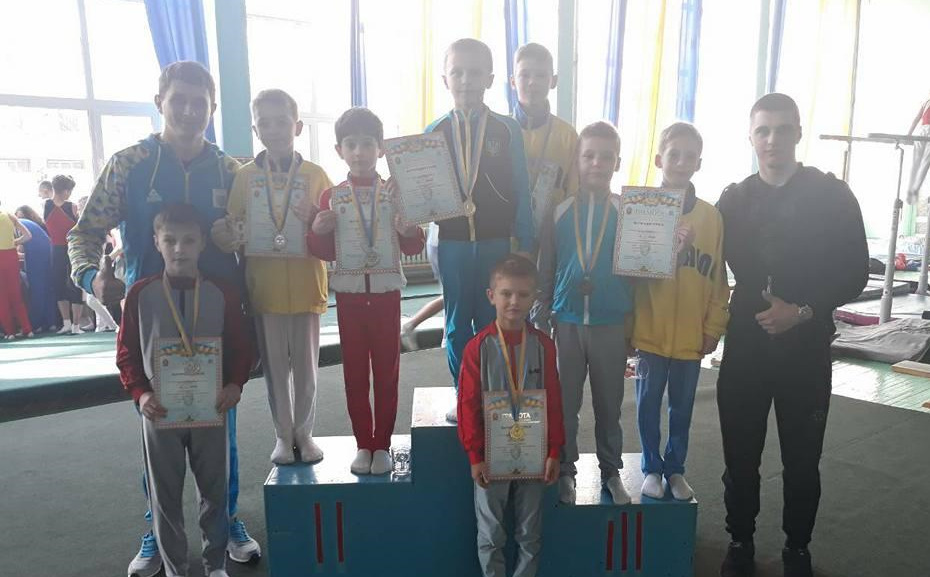 Черкаські спортсмени здобули нагороди з гімнастики