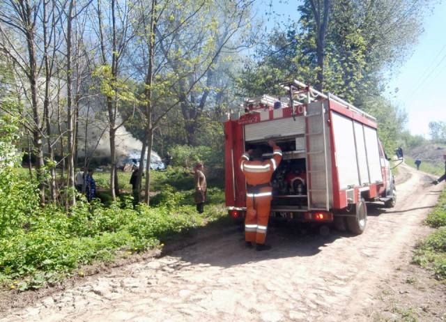 У Скибині на Жашківщині згоріло 3 тони сіна 