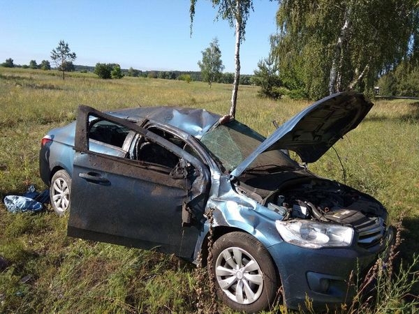 У ДТП на Черкащині постраждали водійка та пасажирка (ФОТО)