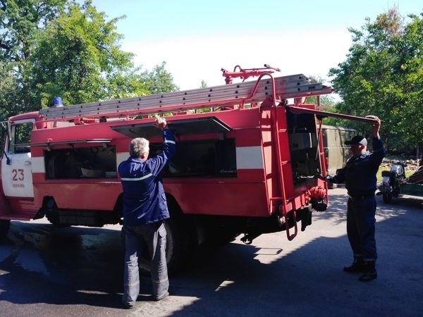 Фахівці ДСНС перевіряють боєздатність пожежних команд на Черкащині