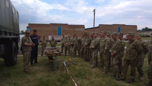 Сапери на Черкащині провели навчання для військовослужбовців