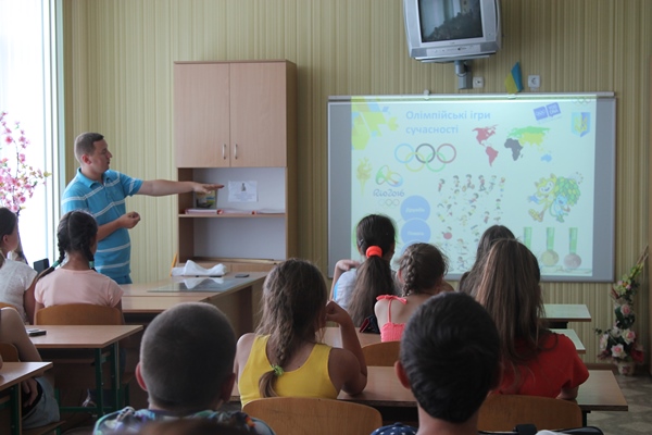 В дитячих таборах Черкащини розпочалося «Олімпійське літо»