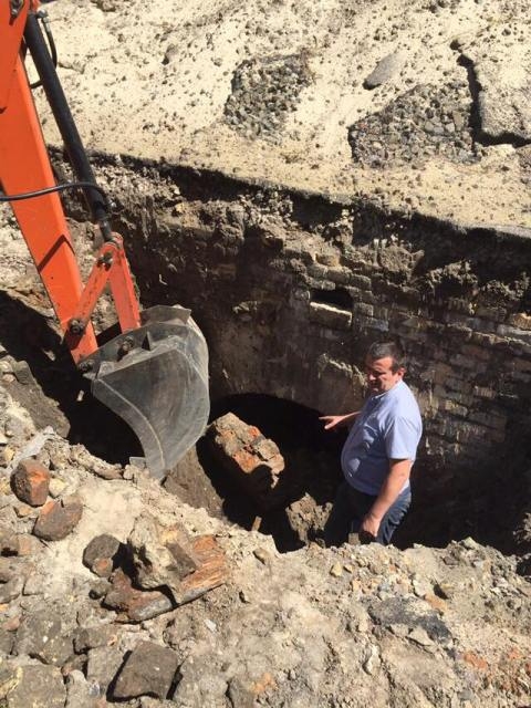 У центрі Черкас відкопали катівні НКВС (ФОТО)