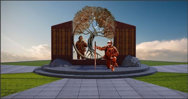 На черкаській площі Слави виділили землю для меморіалу АТОвцям