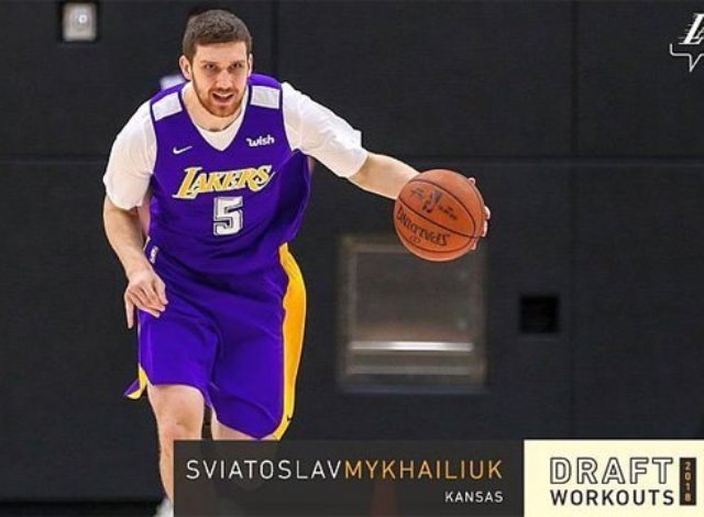 Святослав Михайлюк став гравцем  «Los Angeles Lakers»