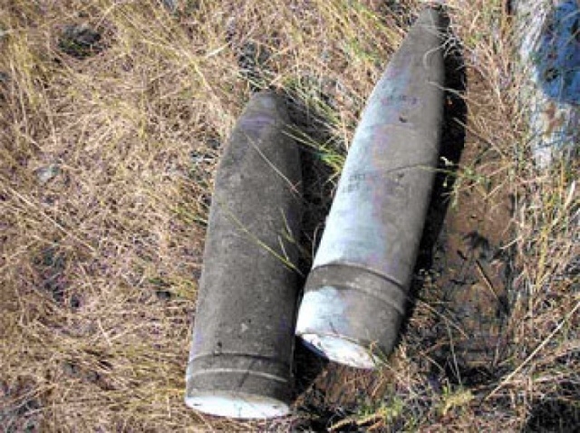 2 снаряди та міну знайшли в селі на Корсунщині