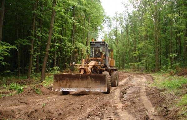 На Черкащині відновлюють дороги в лісі