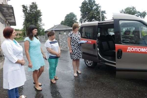 Чорнобаївщина отримала новий автомобіль медичної допомоги