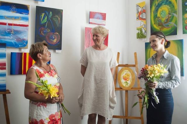 «Я – колір» – персональна виставка Христини Шинкарчук у Черкасах