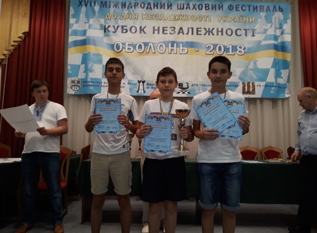 Черкаські шахісти перемогли на міжнародному фестивалі
