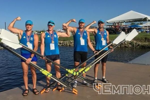 Черкаські веслувальники вибороли золото чемпіонату світу