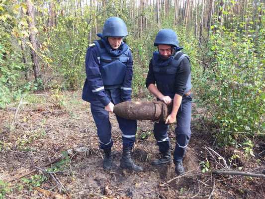 На Черкащині грибники знайшли авіаційну бомбу