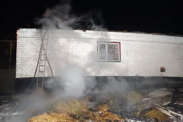 За добу на Черкащині трапилися три пожежі