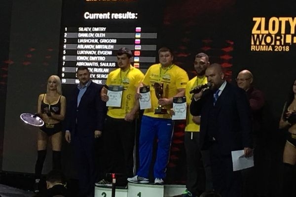 Черкащанин посів друге місце на Кубку світу з армреслінгу