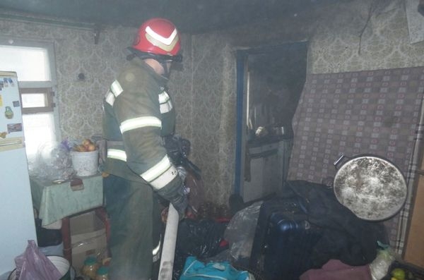 У Шполі ліквідували пожежу на кухні