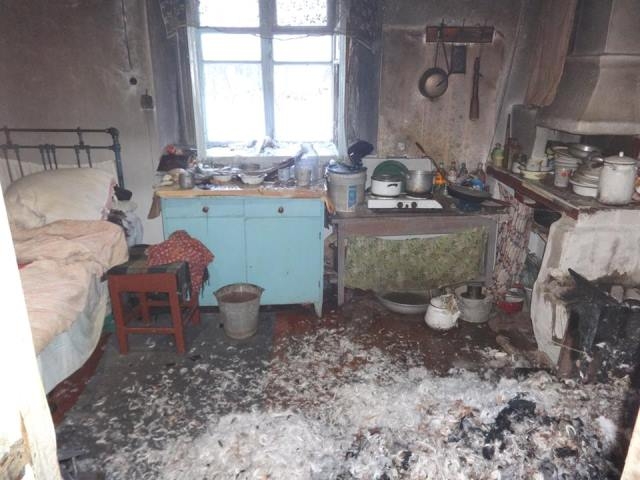 На Жашківщині в пожежі загинула бабуся (ФОТО)