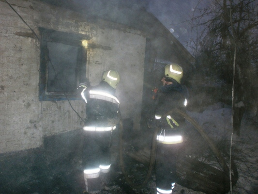 За добу на Черкащині несправне пічне опалення спричинило дві пожежі