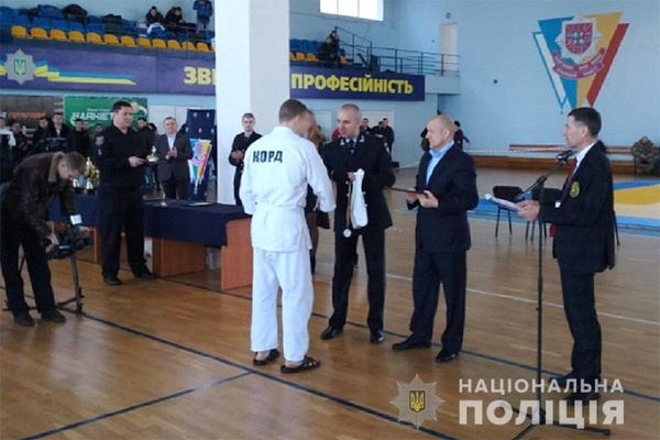 Черкаський поліцейський переміг на чемпіонаті Нацполіції