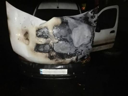 За одну ніч у Черкасах спалили три автівки