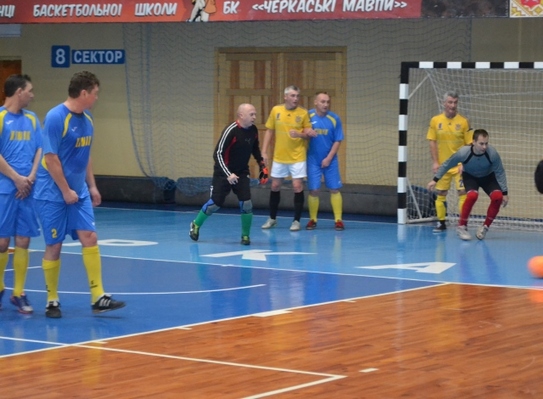 Відбудуться фінальні ігри чемпіонату Черкащини з футзалу серед ветеранів