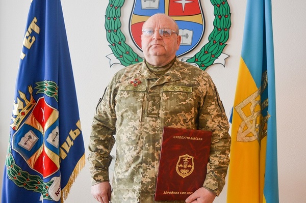Керівництво Збройних сил України привітало кафедру військової підготовки ЧНУ
