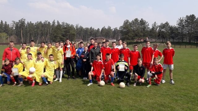 Геронимівська команда – перша серед футболістів-юніорів Черкаського району