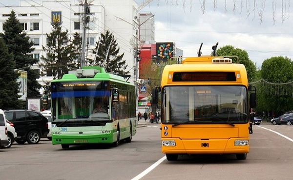У Черкасах змінено тролейбусні маршрути