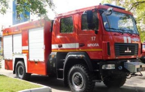 Рятувальники Шполянщини отримали новий пожежно-рятувальний автомобіль