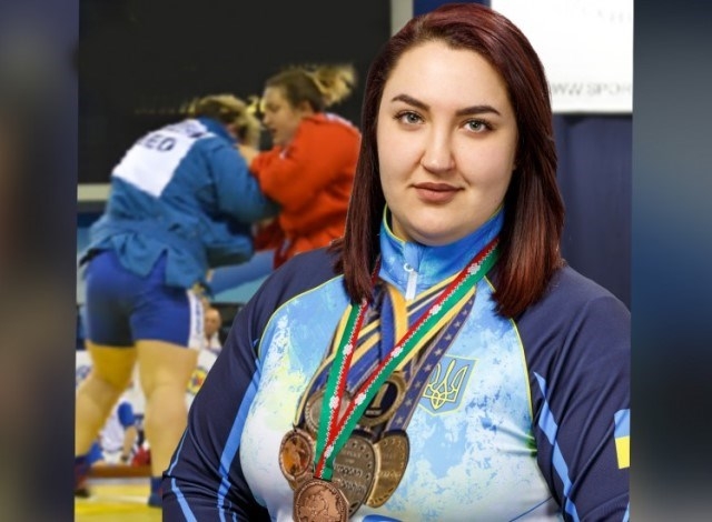 Анастасія Сапсай із Черкас виборола друге місце на чемпіонаті Європи із самбо