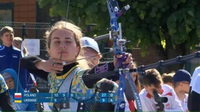Черкаська спортсменка перемогла на Кубку Європи зі стрільби з луку