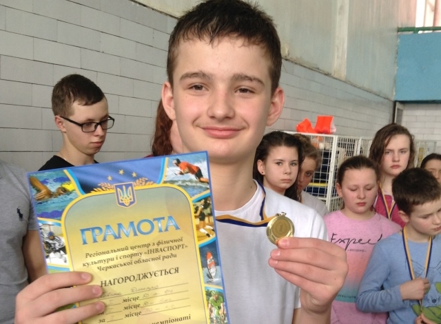 Черкащанин Дмитро Ковіта тричі став бронзовим чемпіонату України з плавання