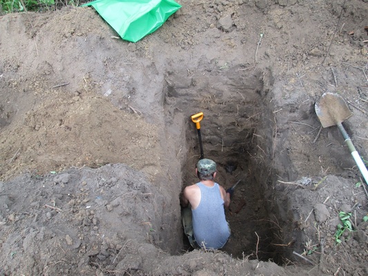 У Звенигородці виявили велике поховання загарбників