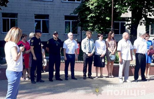 Правоохоронці Черкащини взяли участь у заходах з нагоди відзначення Дня Конституції