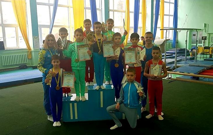 Юні черкаські  гімнасти здобули медалі