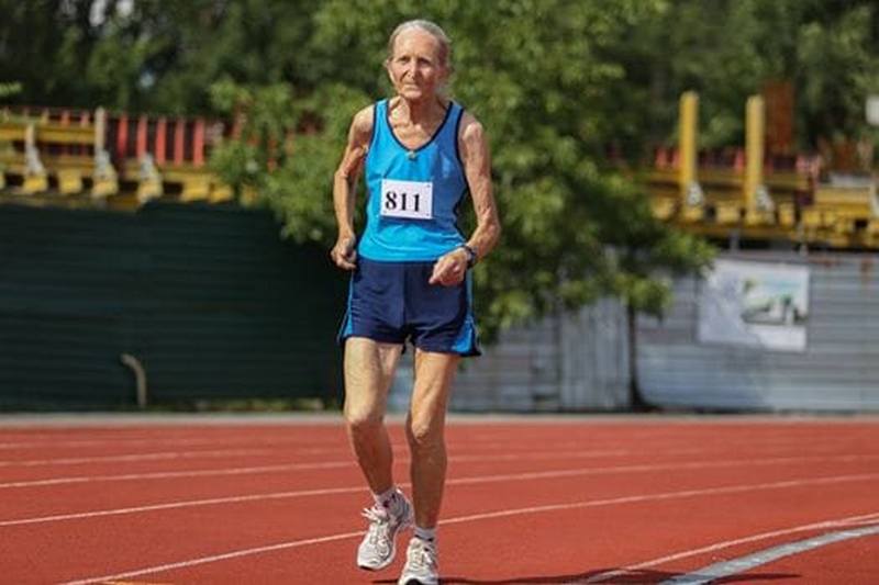 80-річна черкащанка готується до чемпіонату України з легкої атлетики