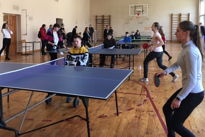 Черкаські студенти змагалися з настільного тенісу