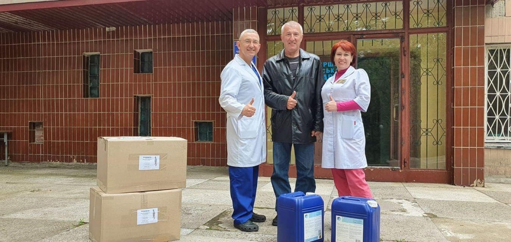 Медичні заклади Черкас отримали допомогу від корпорації «Група Венето»