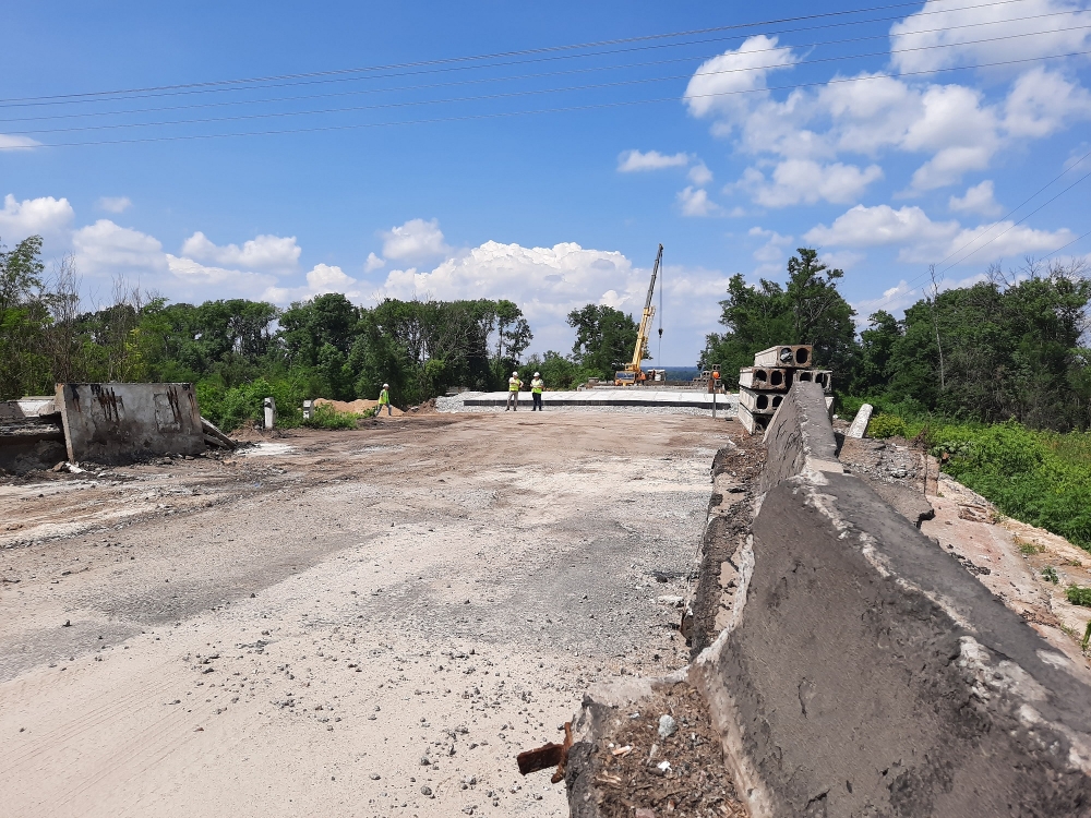 На Черкащині голова Укравтодору проінспектував ремонт доріг
