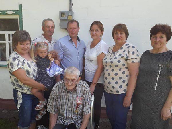 Драбівський ветеран відсвяткував 99 день народження