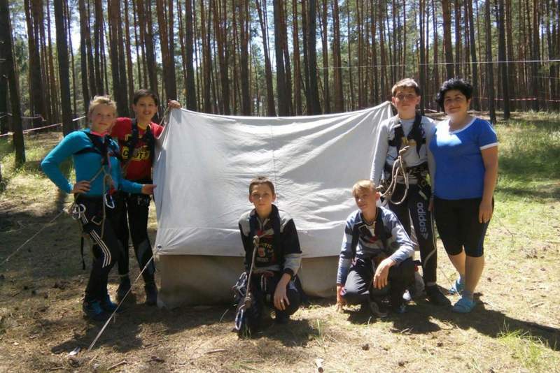 У Червонослобідській ОТГ створять туристичну спортивно-мотузкову стежку