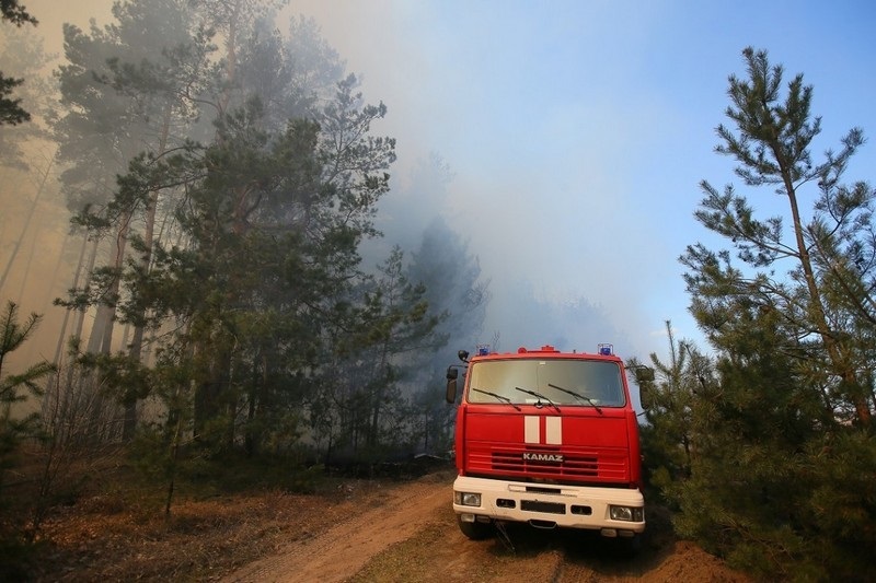 На Черкащині тренувалися боротися з масштабними лісовими пожежами (ВІДЕО)