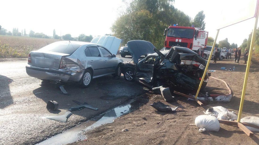 На Черкащині нетверезий водій скоїв ДТП із постраждалими