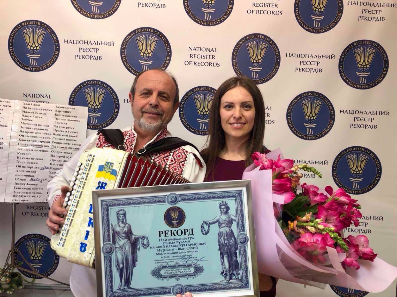 До Міжнародного дня музики черкащанин встановив рекорд України