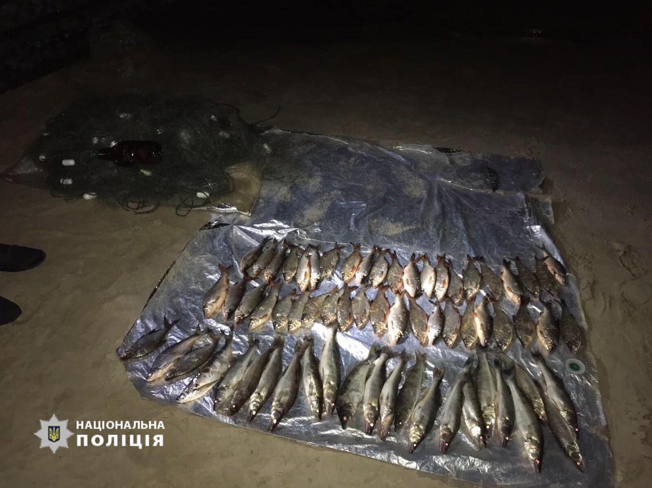 Канівські поліцейські спільно з рибоохороною затримали браконьєра