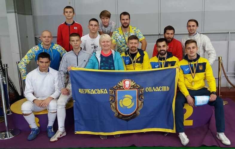 Черкаські фехтувальники здобули медалі чемпіонату України